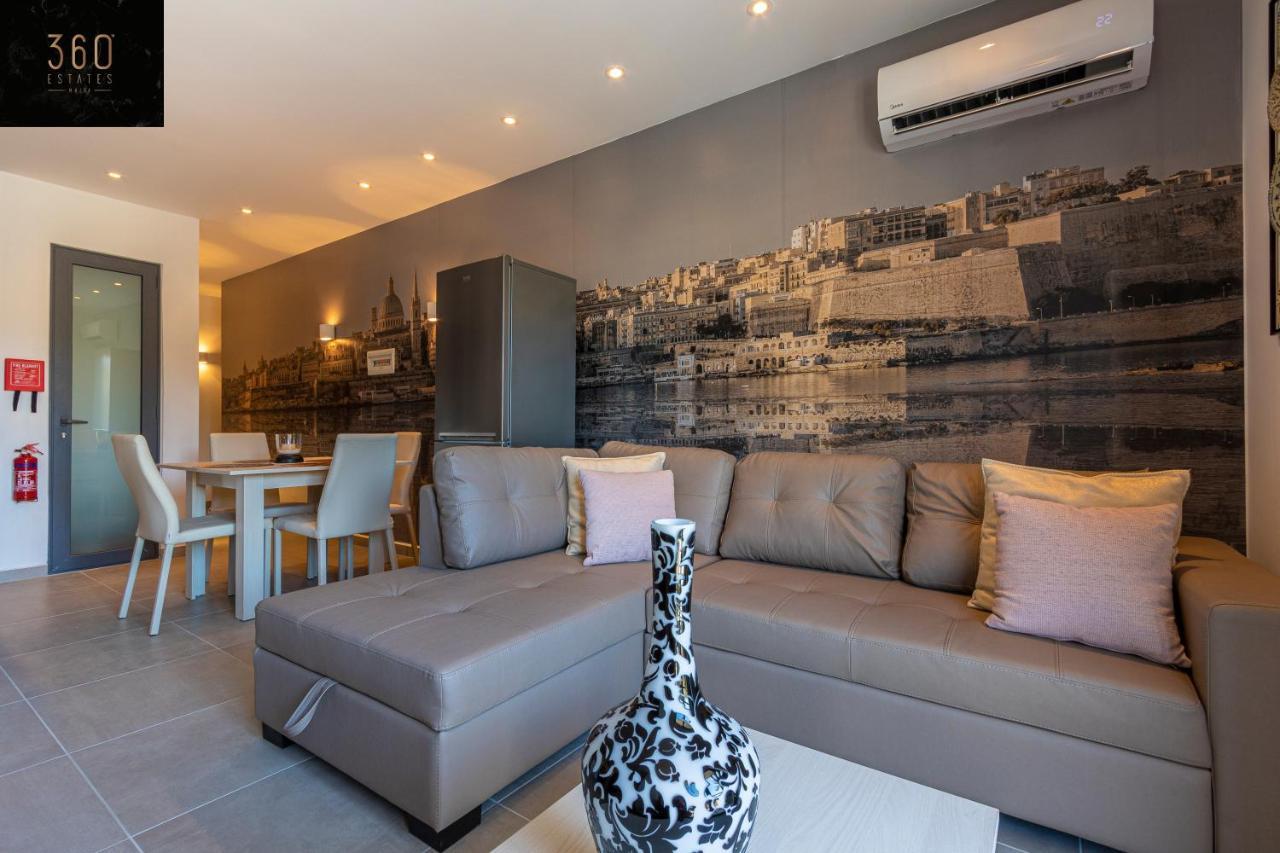 High-End Central Apt With Comfy Bed & Super Wifi By 360 Estates San Ġwann Extérieur photo
