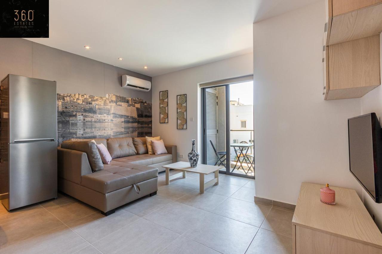 High-End Central Apt With Comfy Bed & Super Wifi By 360 Estates San Ġwann Extérieur photo